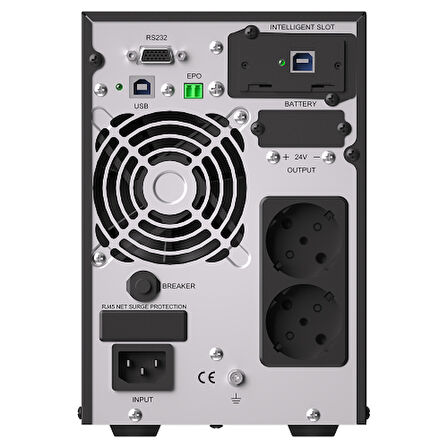 TESCOM NeoLine 1000, 1 KVA Online 1F/1F UPS,  (900040313) (2x7A Akü)