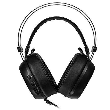 thermaltake  shock pro rgb 7.1 siyah oyun kulaklığı