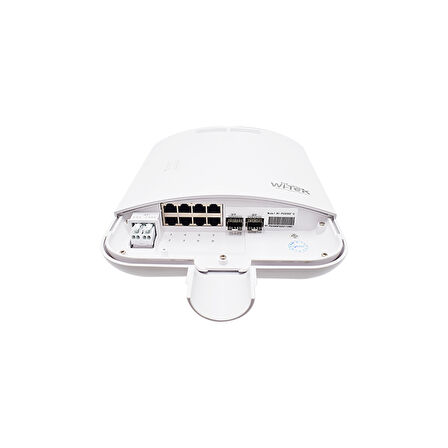 Wi-Tek WI-PS309GF-O 9 Port Gbit 8 Port PoE+ 116W 2xSFP Uplink Outdoor Yönetilemez Switch