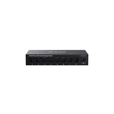 IP-COM IP-G2208D 8 PORT GIGABIT CLOUD YÖNETİLEBİLİR METAL KASA SWITCH