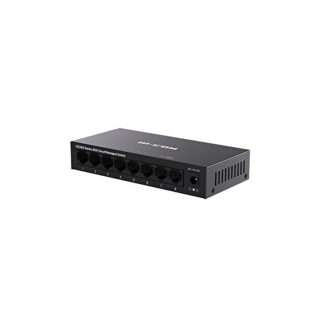 IP-COM IP-G2208D 8 PORT GIGABIT CLOUD YÖNETİLEBİLİR METAL KASA SWITCH