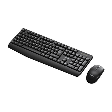 PHILIPS KABLOSUZ  KLAVYE&MOUSE SET SPT6337 SİYAH