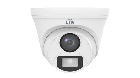 Uniview UNV-T112-F28-W 2MP 2.8mm ColorHunter Dome Güvenlik Kamerası 20 m Gece Görüşü
