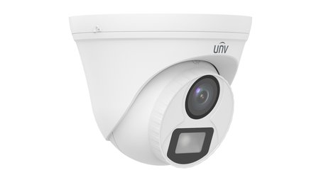 Uniview UNV-T112-F28-W 2MP 2.8mm ColorHunter Dome Güvenlik Kamerası 20 m Gece Görüşü