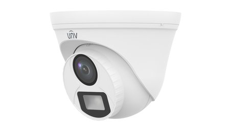 Uniview UNV-T112-F28-W 2MP 2.8mm ColorHunter Dome Güvenlik Kamerası 20 m Gece Görüşü
