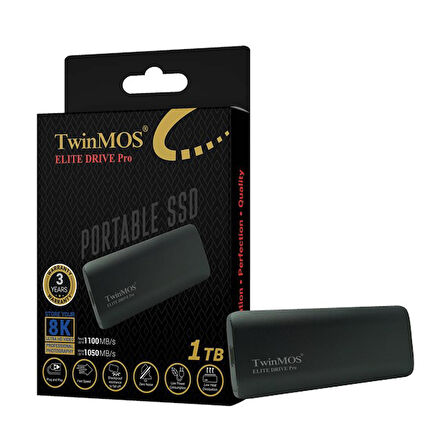 TwinMOS EliteDrivePro 1TB Taşınabilir Harici SSD