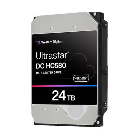 Western Digital Ultrastar DC HC580 Harddisk 24 TB 3.5 İnç