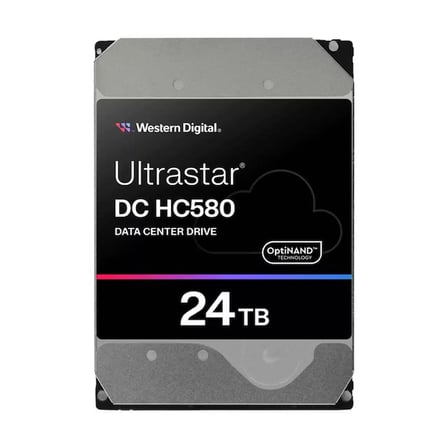 Western Digital Ultrastar DC HC580 Harddisk 24 TB 3.5 İnç