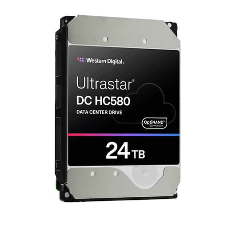 Western Digital Ultrastar DC HC580 Harddisk 24 TB 3.5 İnç