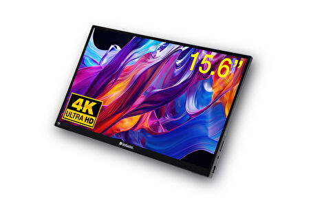 15.6" 4K 3840 x 2160 Dokunmatik Taşınabilir Monitör