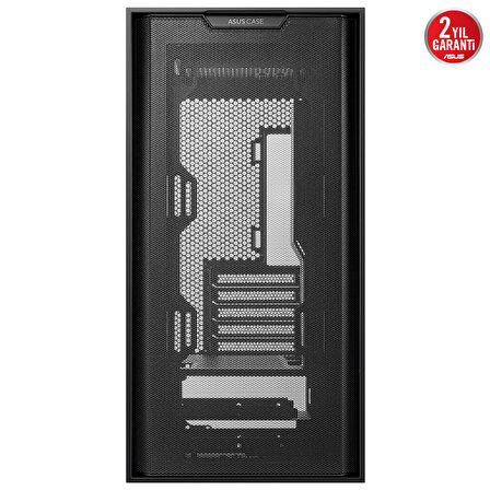 ASUS A21 PLUS 360 MM SOĞUTUCU ALANI, 380 MM UZUNLUĞA KADAR EKRAN KARTI VE STANDART ATX PSU DESTEKLİ GİZLİ KABLO BÖLMELİ MICRO-ATX FANLI KASA