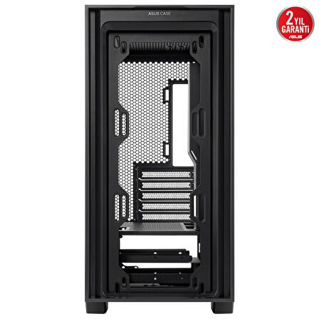 ASUS A21 PLUS 360 MM SOĞUTUCU ALANI, 380 MM UZUNLUĞA KADAR EKRAN KARTI VE STANDART ATX PSU DESTEKLİ GİZLİ KABLO BÖLMELİ MICRO-ATX FANLI KASA