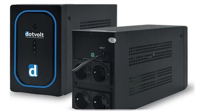 Dotvolt LN PLUS UPS 650 VA 1x12V 7AH Akü Line Interactive 5/10 dk