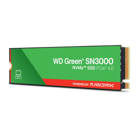 WD Green SN3000 500 GB M.2 NVMe PCIe 4.0 SSD