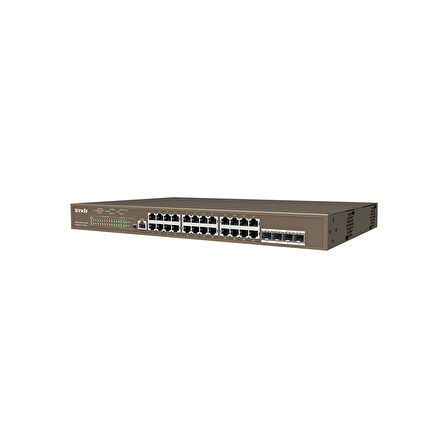  teg5328p-24 24 port 10/100/1000 mbps yönetil