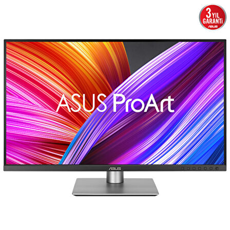 31.5 ASUS PROART PA329CRV 31.5 4K IPS HDR 3840x2160 5MS DP HDMI USB-C MM VESA 3YIL 98 DCI-P3 100 Srgb USB-C PD 96W DisplayHDR 400 10BIT PIVOT Monitör