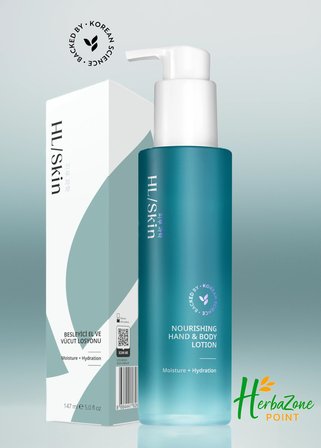 HL/SKIN Besleyici El ve Vücut Losyonu – Skualan İçerikli, 147 ml