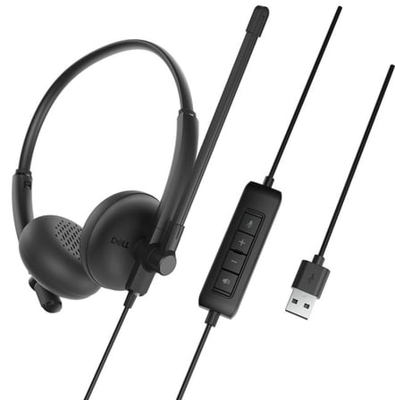 Dell WH125 Kulaklık Siyah Kablolu