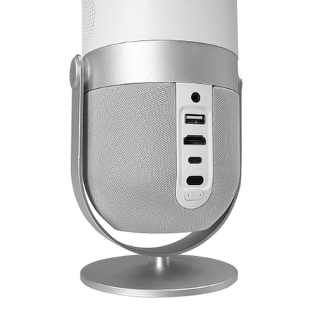 PJ09, 150 LED Lümen, 1280X720, 1xType-C, 1xHDMI, 1xUSB, WiFi, Bluetooth, 50.000 Saat Led Ömrü, 3W Speaker, Android 9.0, FULL HD Projeksiyon Cihazı