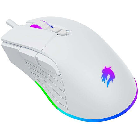  M12 Vital RGB Aydınlatmalı Beyaz Profesyonel Gaming Mouse
