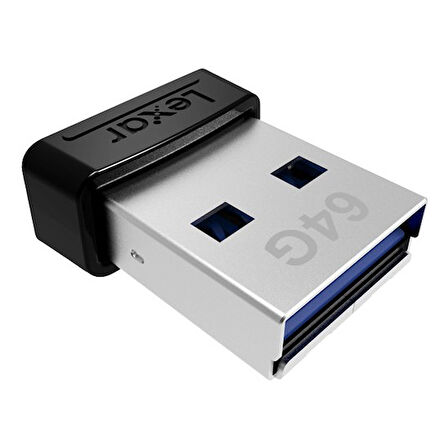 64GB LJDS47-64GABBK USB BELLEK JUMPDRIVE USB 3.1 S47 64GB BLACK PLASTIC HOUSING UP TO 250MB/S