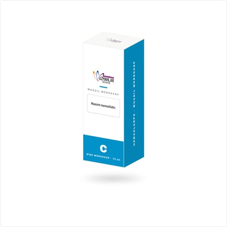HP 0664C001AA-GI490 Mavi Muadil Kartuş 70 ml