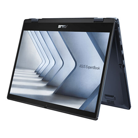 ASUS B3402FVA-I58512B2D, ExpertBook B3 Flip, i5-1335U, 14&quot; FHD Dokunmatik, 8Gb Ram, 512Gb SSD, Paylaşımlı Ekran Kartı, Free Dos, Kalemli Kurumsal Notebook