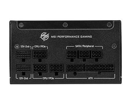 MSI MPG A1000GS PCIE5 1000W 80+ GOLD POWER SUPPLY
