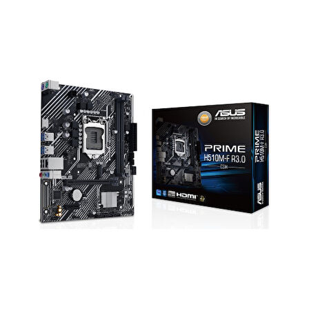  PRIME H510M-F R3.0-CSM, 2xDDR4, M.2, HDMI, 10-11.Nesil, LGA1200 Soket, Anakart