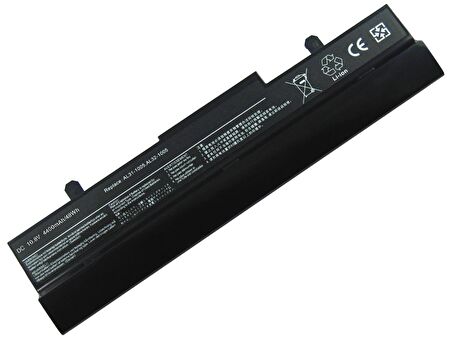  Asus Eee Pc 1001HA, 1005HA, 1101HA Notebook Bataryası - Siyah - 6 Cell