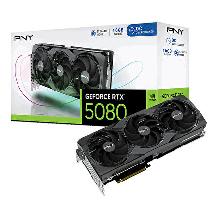 PNY RTX 5080 16GB GDDR7 256Bit (VCG508016TFXPB1-O)