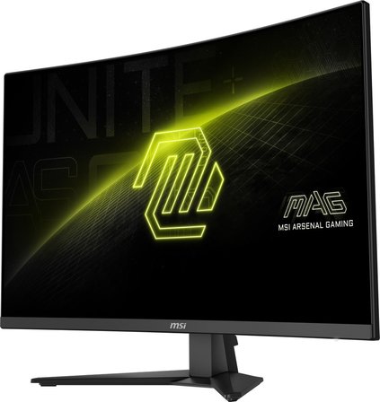 MSI MAG 321CQF E18 Oyuncu Monitörü 31.5 İnç WQHD 180Hz 0.5ms Curved Siyah