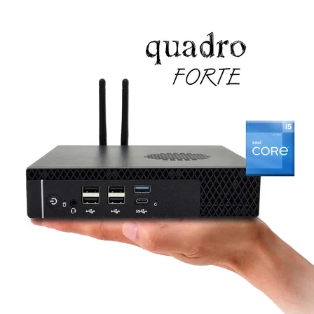 FORTE i5-12450H 16GB 512SSD VGA/HDMI FDOS Minipc