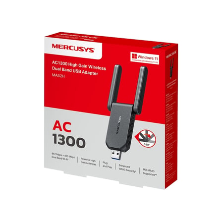 TP-LINK MA32H AC1300 HIGH GAIN Wi-Fi USB 3.0 ADAPTÖR