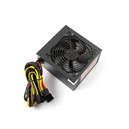 EPS-600A, 600W, 12cm Fan, ATX, Aktif PFC, GAMING Power Supply (PSU)