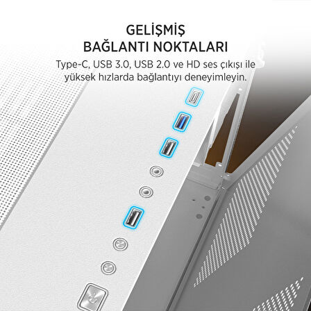 JAMES DONKEY STARK S800 4X ARGB WHITE KASA 750W