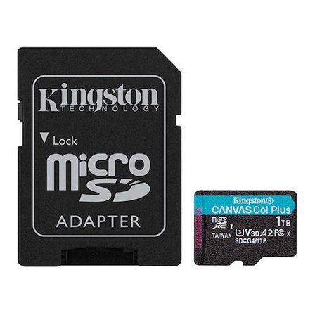 Kingston Canvas Go! Plus 1 TB Micro SD Hafıza Kartı SDCG4/1TB