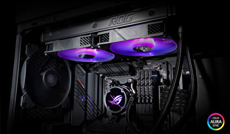 ASUS ROG STRIX LC III 360 ARGB AURA SYNC RGB 120MM*3 ADRESLENEBİLİR RGB FAN CPU SIVI SOĞUTUCUSU
