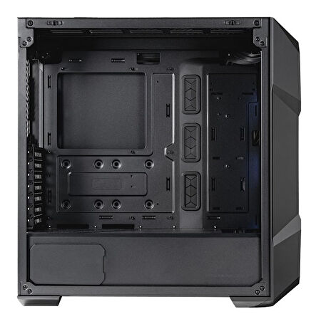 CM MasterBox TD500 V2 TG Siyah 850W 80+ Gold ARGB 4x12cm Fanlı, Kristal Mesh Panel MidTower Kasa