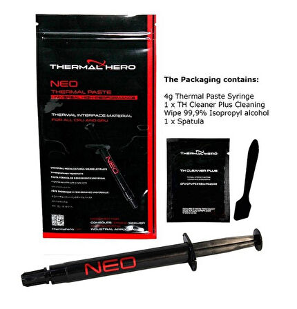 Thermal Hero NEO 4gr 12.0W Premium Termal Macun