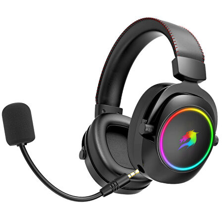  GB-WBH44  RGB Wireless 2.4G+BT Siyah Oyuncu Kulaklığı