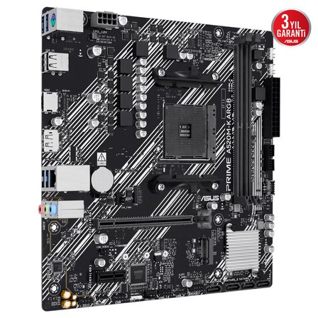 PRIME A520M-K ARGB AM4 DDR4 3200 HDMI VGA DP M2 USB3.2 mATX