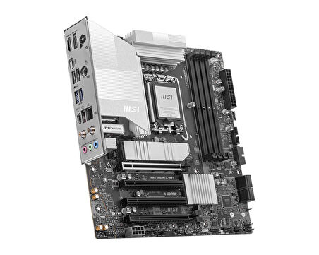 MB PRO B860M-A WIFI SOKET 1851 DDR5 8600MHZ(OC) 3xM.2 1x TB4 HDMI DISPLAY 5G LAN WIFI 7 mATX