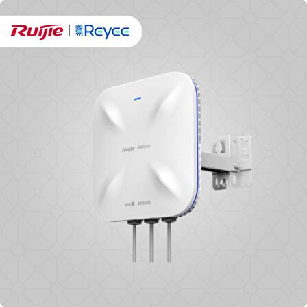 RUIJIE REYEE RG-RAP6260(H) AX6000 Wi-Fi 6 1x2.5GLAN 1xSFP 2.4G 4x4MIMO 5G 4x4MIMO 23dBm 2.4 GHZ & 5 GHZ POE ADAPTORSUZ O