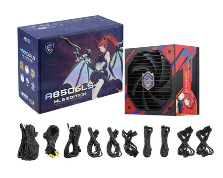 MSI MAG A850GL Loong:nia MLG Edition 850W 80+ Gold Power Supply