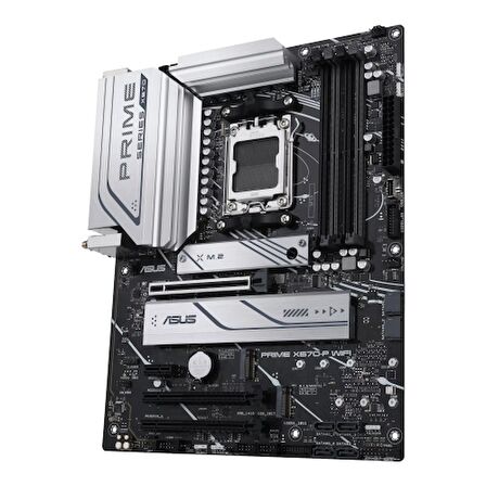 ASUS PRIME X670-P WIFI, 4xDDR5, 3xM.2, HDMI, DP, Type-C, Wi-Fi 6, Bluetooth v5.2, AMD Ryzen 7000 Serisi, AM5 Soket Anakart