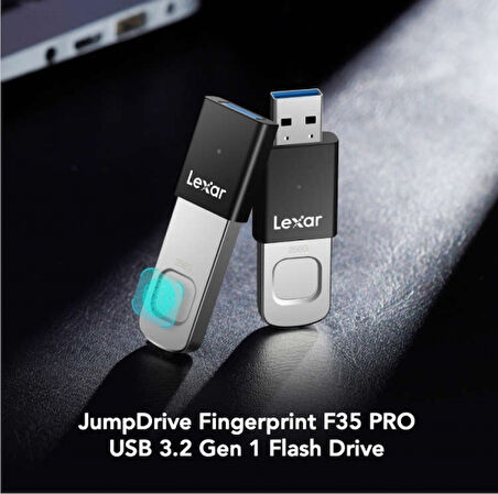 LEXAR 256GB LJDF35P256G-RNBNG FLASH DRIVE JUMPDRIVE F35PRO USB 3.2 GEN1 FLASH DRIVE UP TO 400MB/S READ AND 350MB/S WRİTE