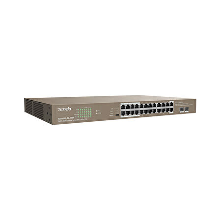 TEG1126P-24-410W 24GE+2SFP Ethernet Switch With 24-Port PoE