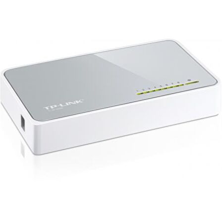 TP-LINK OMADA TL-SF1008D, 8 Port, Megabit, Yönetilemez, Masaüstü Switch