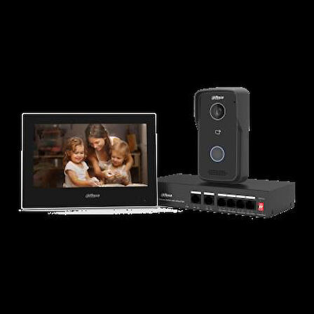 KTP03 IP VIDEO INTERCOM VİLLA KİT YÜZEY TİP